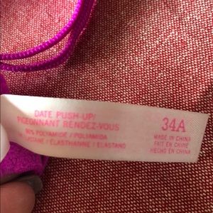 PINK Victoria's Secret Intimates & Sleepwear - Victoria’s Secret Pink Date push-up Bra 34A PINK Victoria's Secret Intimates & Sleepwear - Victoria’s Secret Pink Date push-up Bra 34A